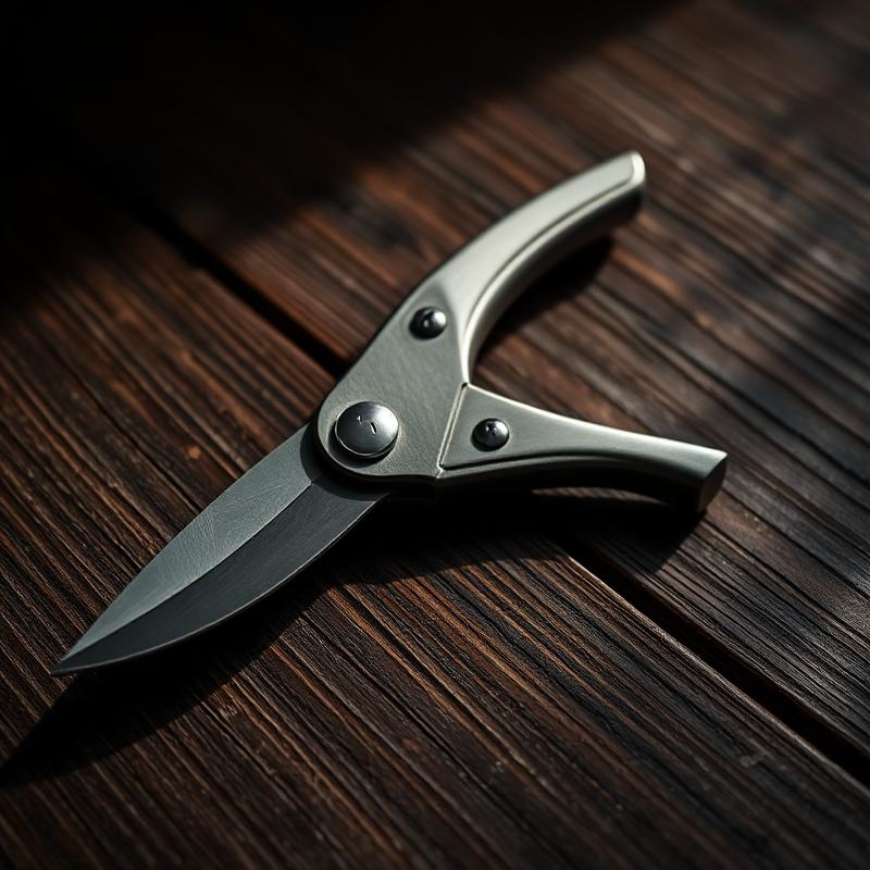 Garden shears sharpening